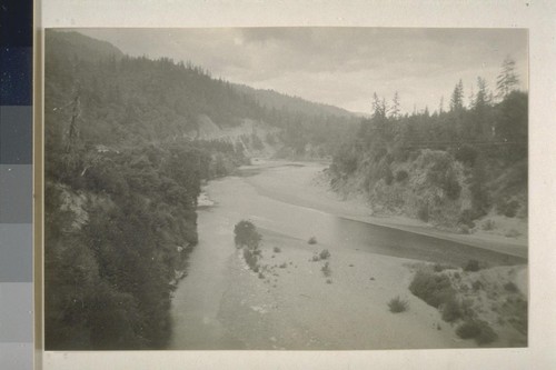 Trinity River and canyon; 12 prints, 3 negatives