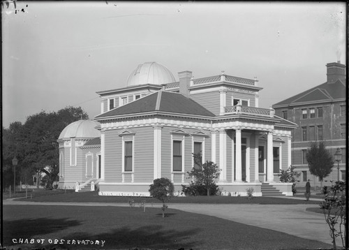 Chabot Observatory, Oakland. [negative]