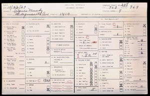 WPA household census for 1410 S WEYMOUTH, Los Angeles County