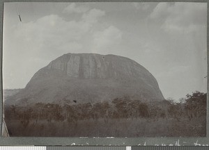 Rock hill, Cabo Delgado, Mozambique, April-July 1918