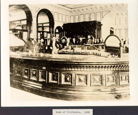 Bank of California. 1868