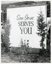 San Jose City Exhibit, 1951 Santa Clara County Fair
