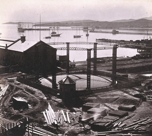 389. Gas Works and Long Bridge from Rincon Point, San Francisco