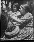 Annie Burke, basket maker