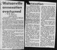 Watsonville annexation overturned