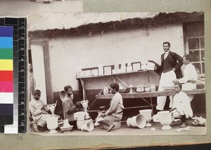 Class of French Government Manual Training School, Madagascar, ca. 1910