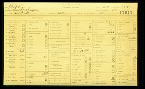 WPA household census for 1241 W 7TH STREET, Los Angeles