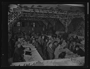 People sitting at tables at FTA 7th National Convention, California Labor School