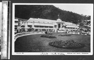 Repulse Bay hotel, Hong Kong, China, ca.1925