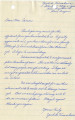 Letter from Yoshiko Kuwahara to Mr. [John Victor] Carson, approximately 1942
