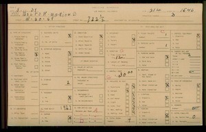 WPA household census for 722 W 30TH ST, Los Angeles
