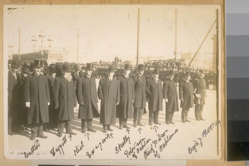 Funeral of Wm. J. Biggy, Chief of Police 1908