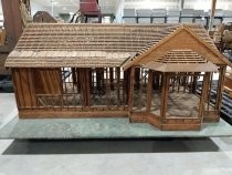 Southern Pacific Railroad station master house architectural model