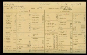 WPA household census for 1372 ALLISON AVENUE, Los Angeles