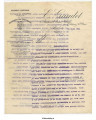 Letter from E. Gaudet to Mademoiselle, October, 31, 1920