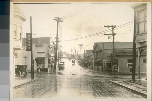 East on Chenery St. from Diamond St. Jany 1927