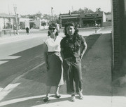Ernestina Martinez with her sister-in-law, East Los Angeles, California