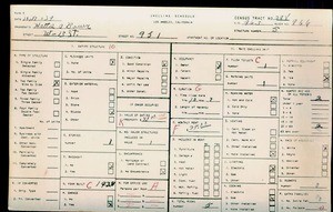 WPA household census for 951 W 13TH, Los Angeles County