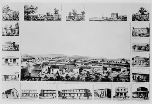 Old Los Angeles. 1857