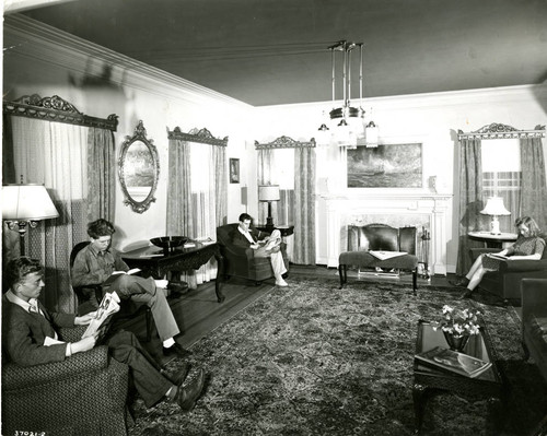 Young People in the Reading Room, McClatchy