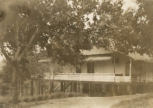 Mission house in Lambarene, Gabon