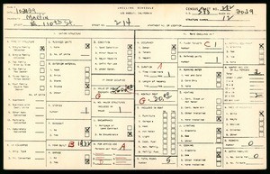 WPA household census for 214 EAST 110TH STREET, Los Angeles County