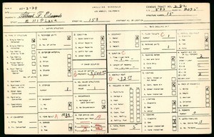 WPA household census for 158 EAST 111TH PLACE, Los Angeles County