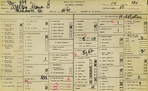 WPA household census for 1461 MOHAWK, Los Angeles