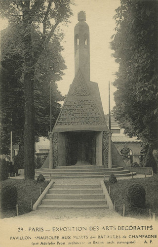 Pavillon Mausolee Aux Morts des Batailles de Champagne