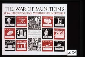 The war of munitions. How Great Britain has mobilised her industries