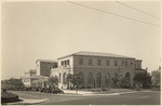 [Exterior corner side view Ebell Club, Wilshire Boulevard, Los Angeles]