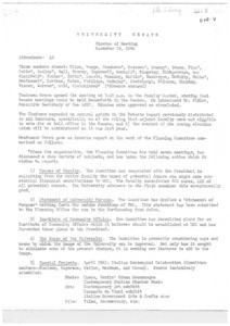 USC Faculty Senate minutes, 1960-11-16