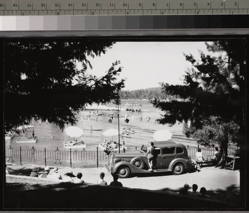 Summer scene, Big Bear and Lake Arrowhead. 1936