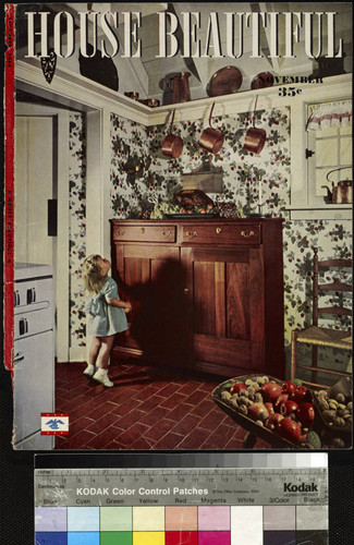 Tear sheets. House Beautiful, Nov. 1944, Cover