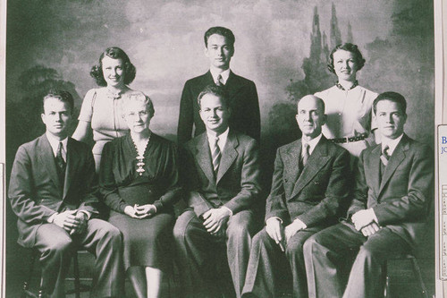 Portrait of the Charles Scott family