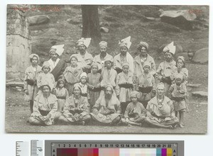 Group of Gaddis, Chamba, India, ca.1910