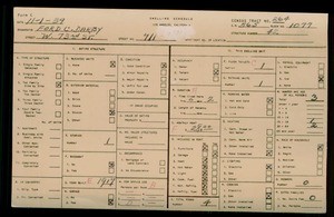 WPA household census for 711 W 73RD ST, Los Angeles County