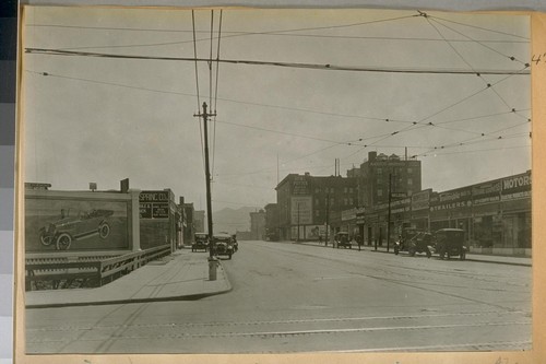 West on Mission St. from 8th St. July 1922