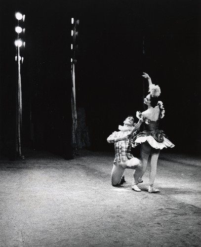 Jocelyn Vollmar and another dancer in Christensen's Caprice, circa 1960s