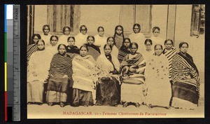 Christian women of Fianarantsoa, Madagascar, ca.1900-1930