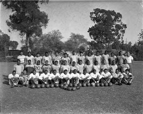 High School Football, Los Angeles, 1948