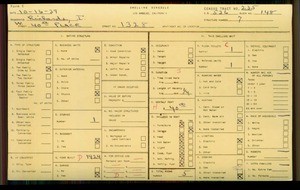 WPA household census for 1328 W 40TH PLACE, Los Angeles County