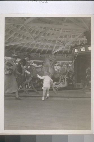 [Merry-go-round. Children's Playground, Golden Gate Park. 1945.]