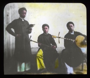 Musical trio, China, ca. 1920-1940