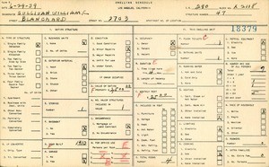 WPA household census for 2703 BLANCHARD, Los Angeles