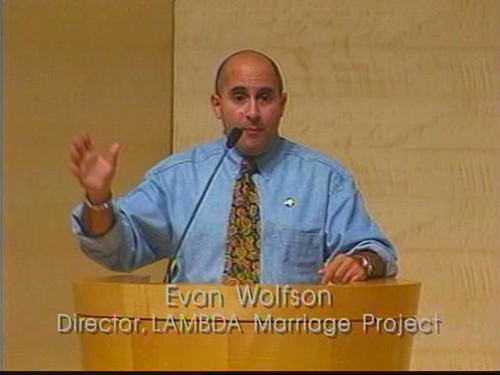 Evan Wolfson on Same-Sex Marriage in 1996