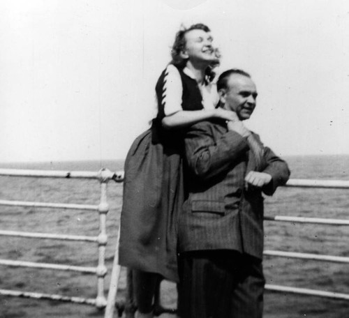 Dana and her father, Leon Bronski