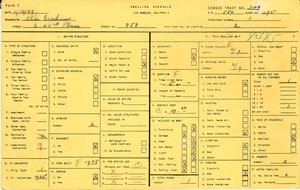 WPA household census for 858 E 43RD, Los Angeles