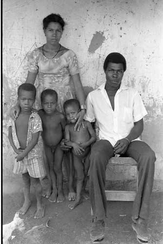 Family portrait, San Basilio de Palenque, 1975