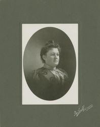 Ella Denman, San Francisco, California, about 1893
